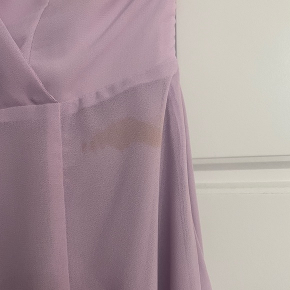 Purple One Shoulder Shein Formal Dress - Picture 6 of 7